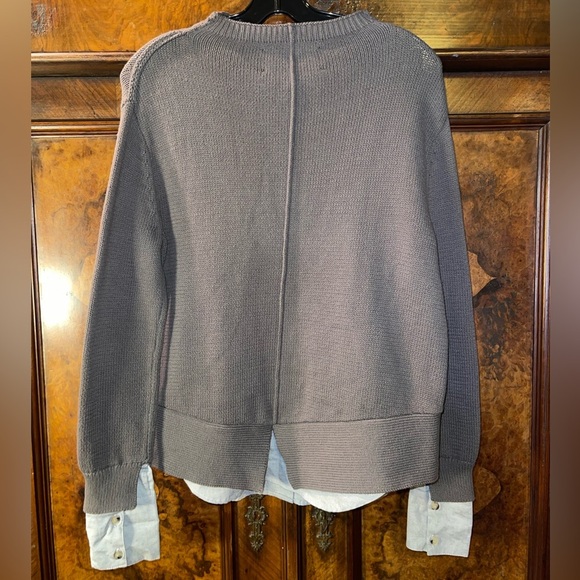 Brochu Walker Layered Crew Sweater EUC - Picture 2 of 5